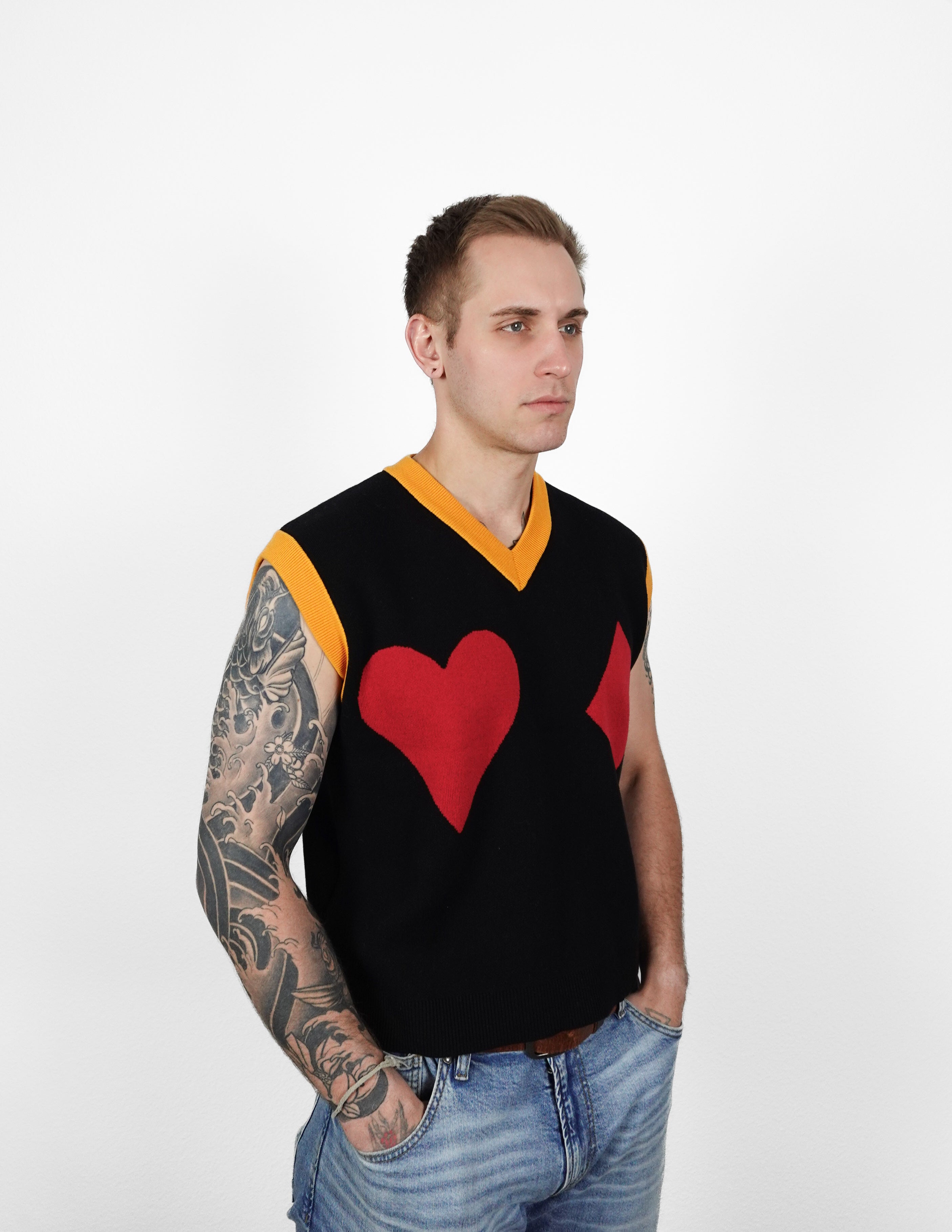 Knitted Clown Vest