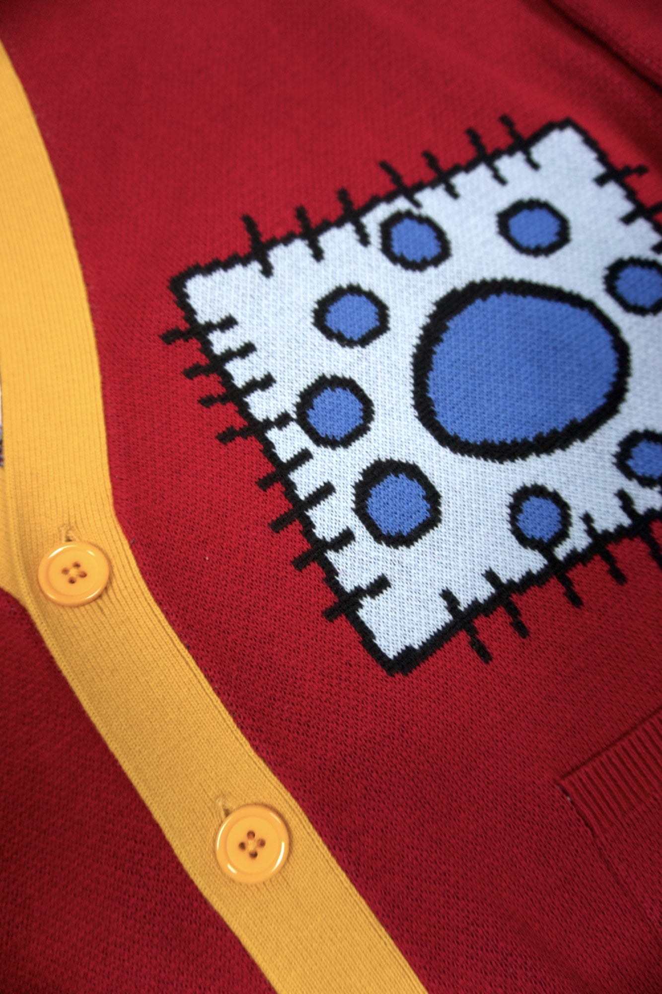 Red Kimono Cardigan