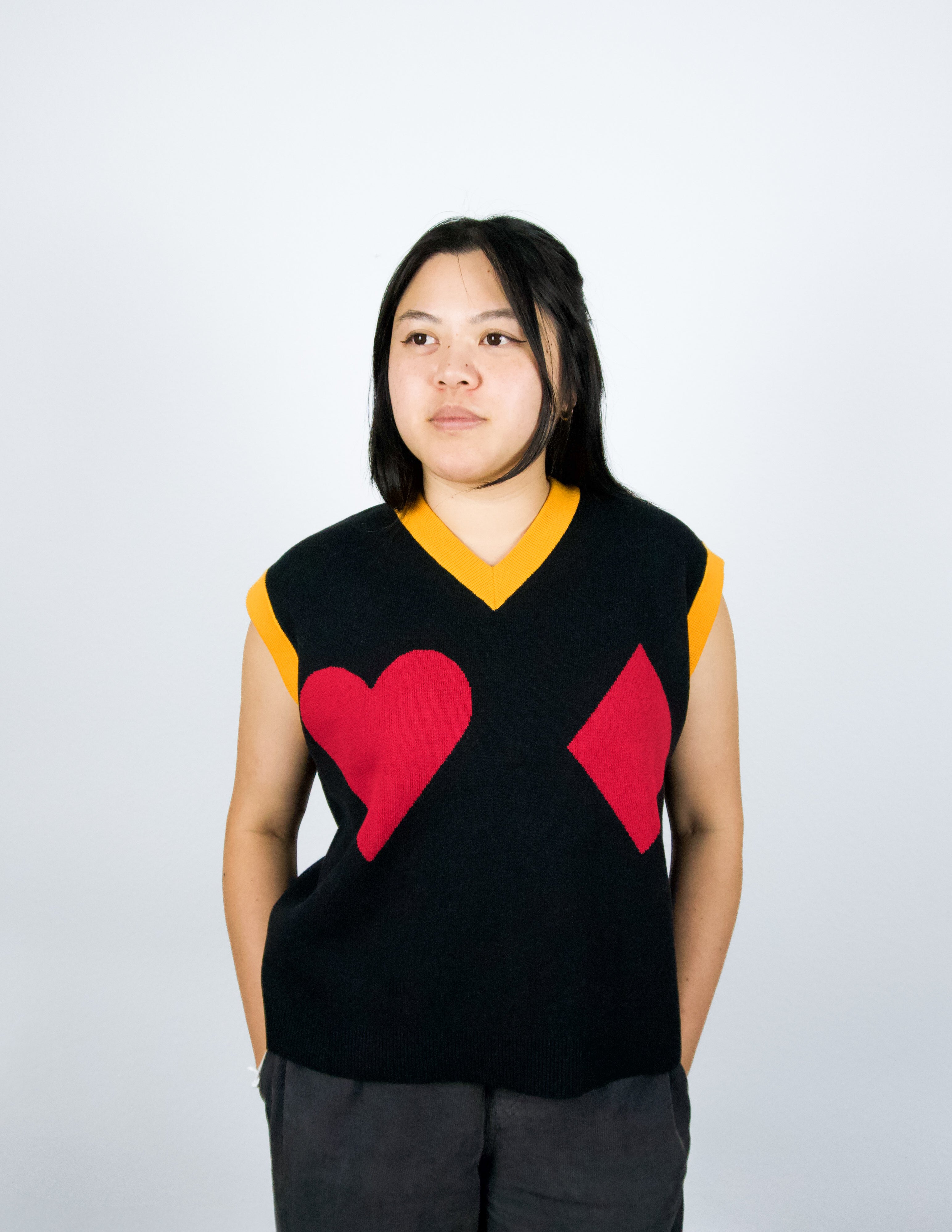 Knitted Clown Vest