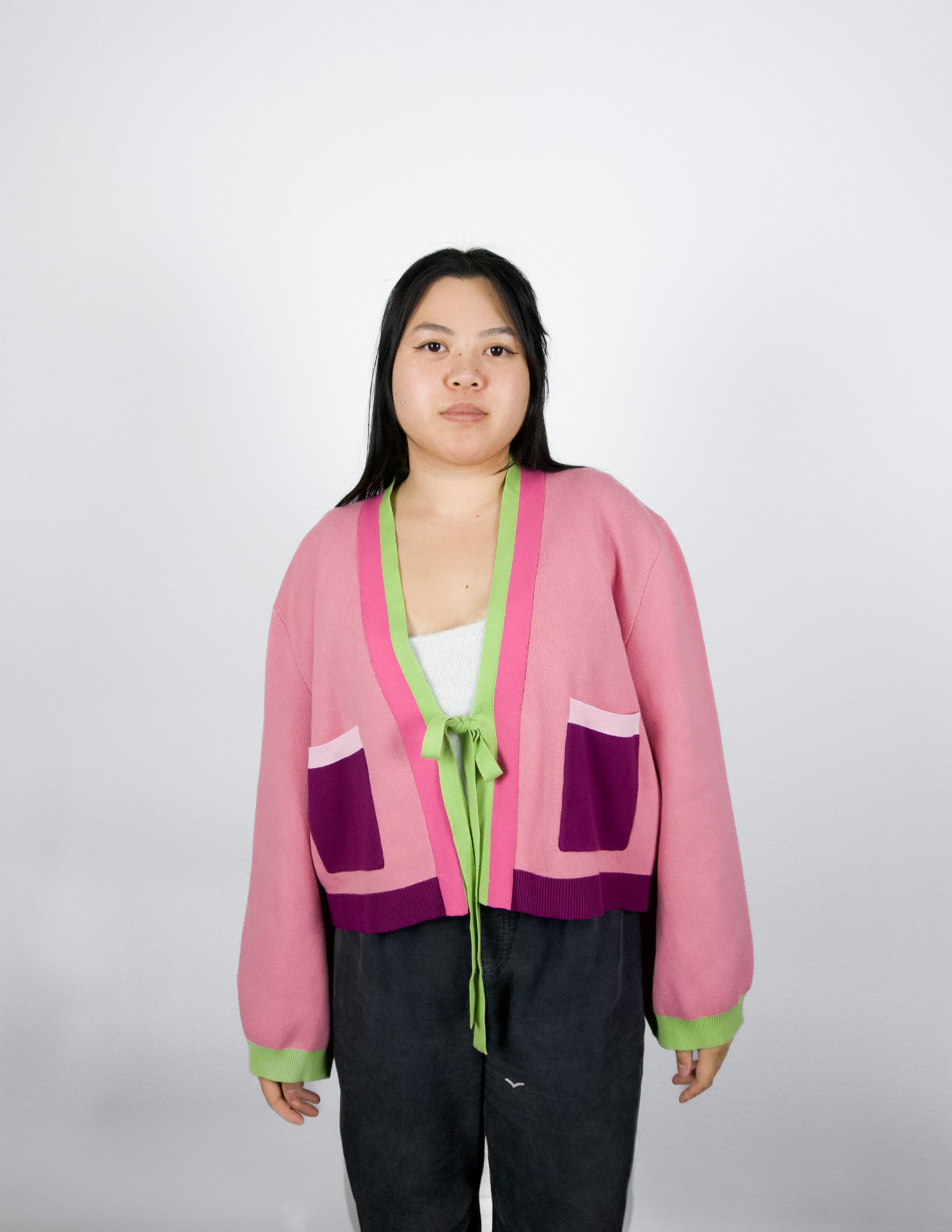 Pink Hanfu Cardigan