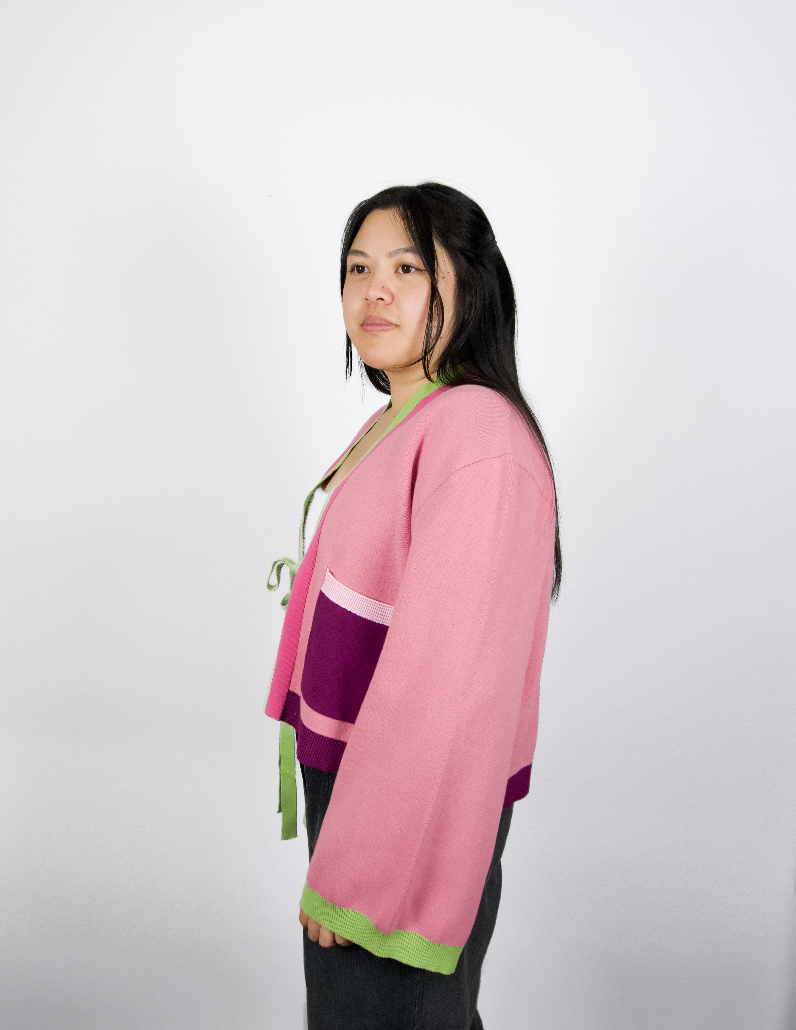 Pink Hanfu Cardigan