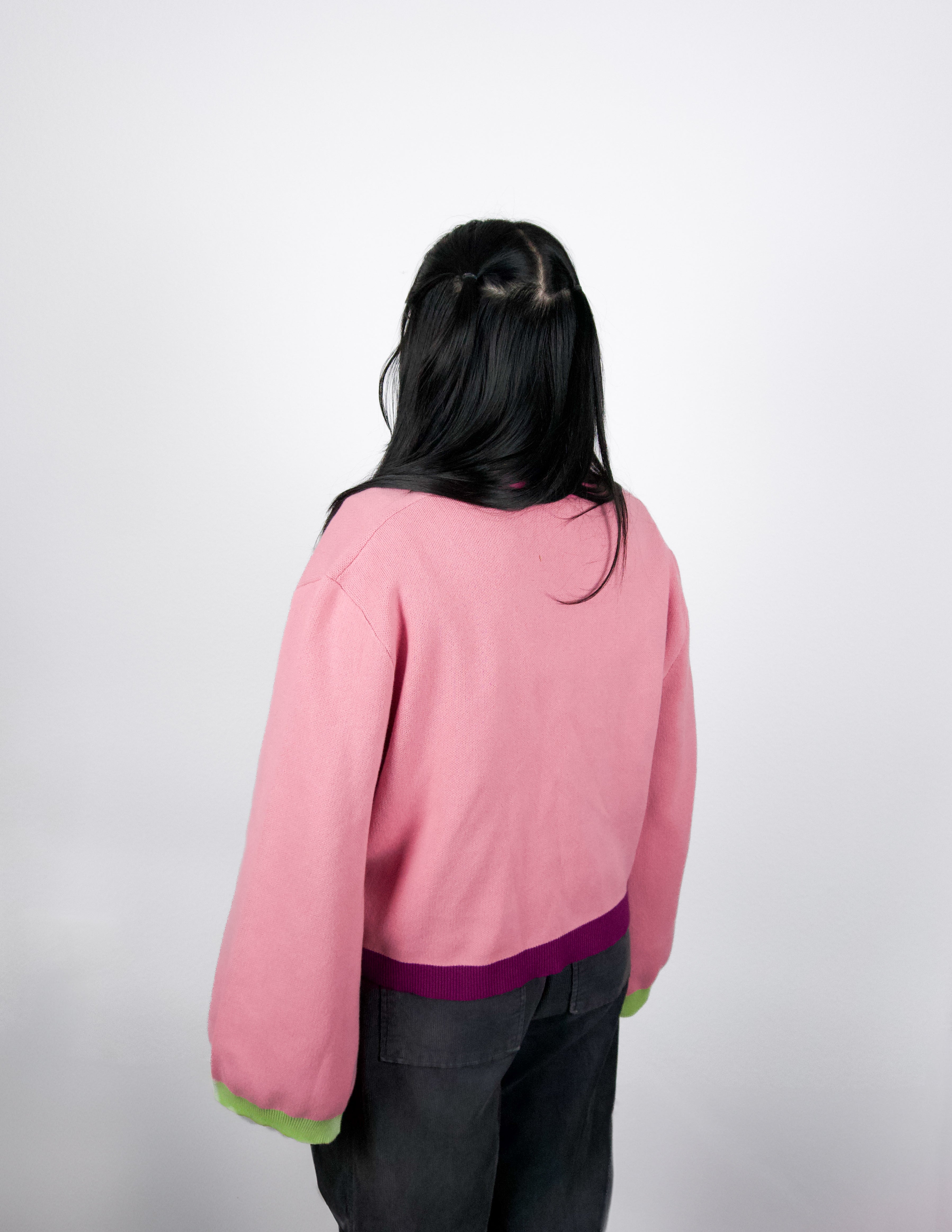 Pink Hanfu Cardigan