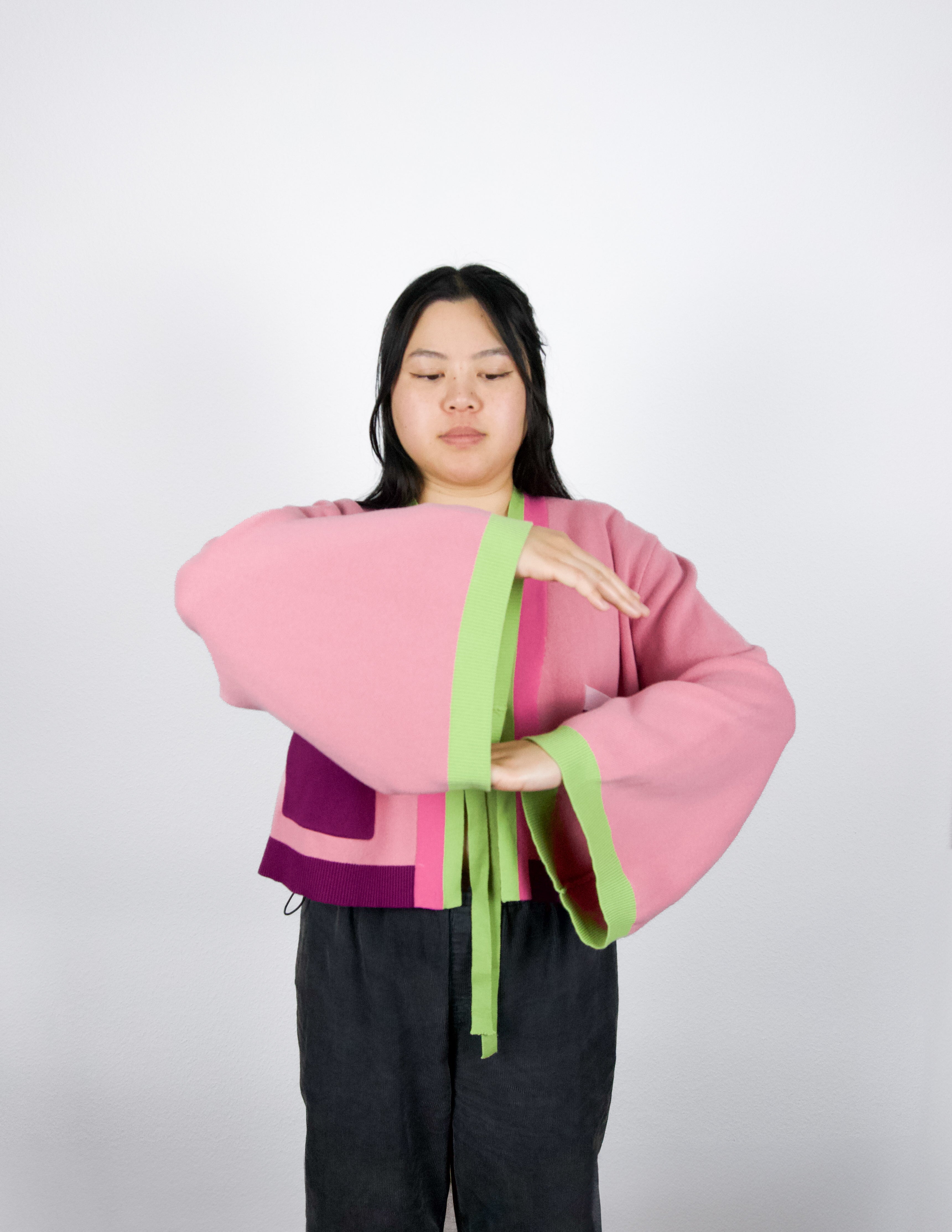 Pink Hanfu Cardigan