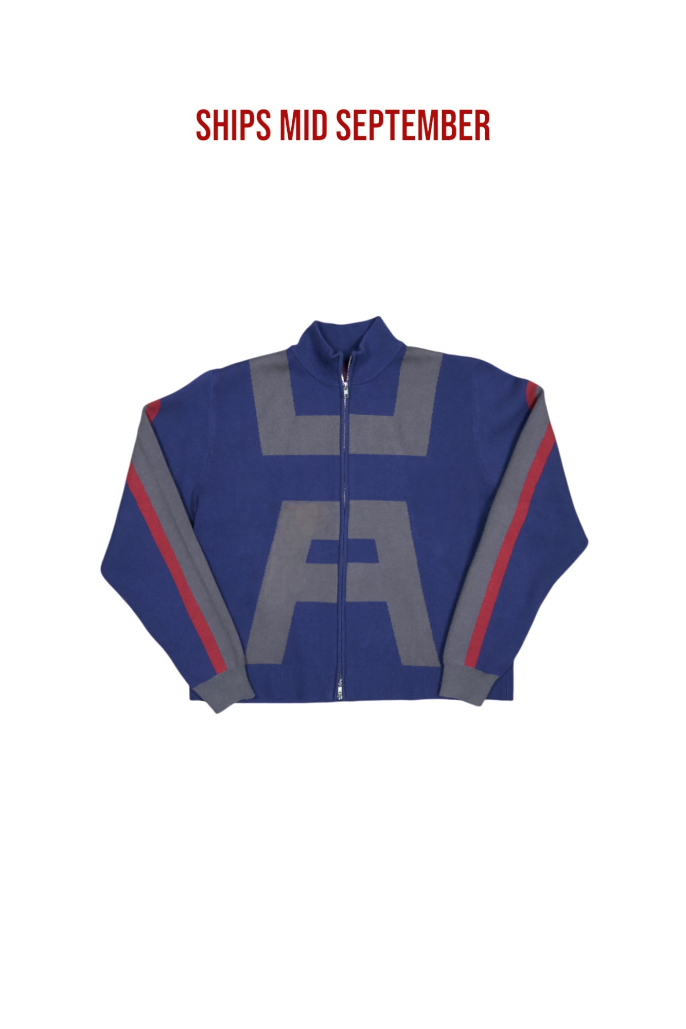 [PRE-ORDER] "Hero" knitted Zip-Up