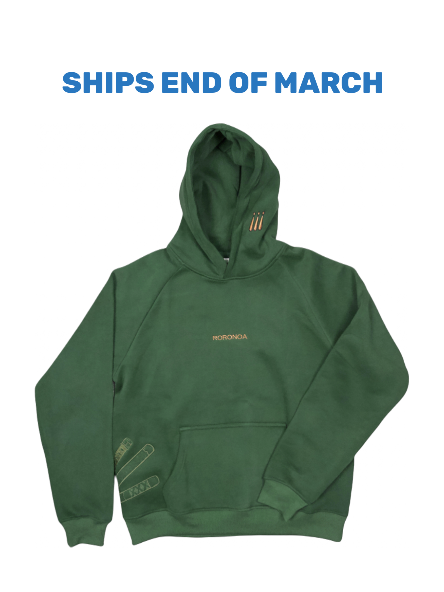 [PRE-ORDER] Roronoa Hoodie